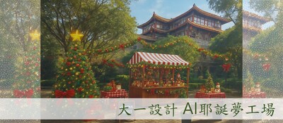 大一設計 AI聖誕夢工場圖片